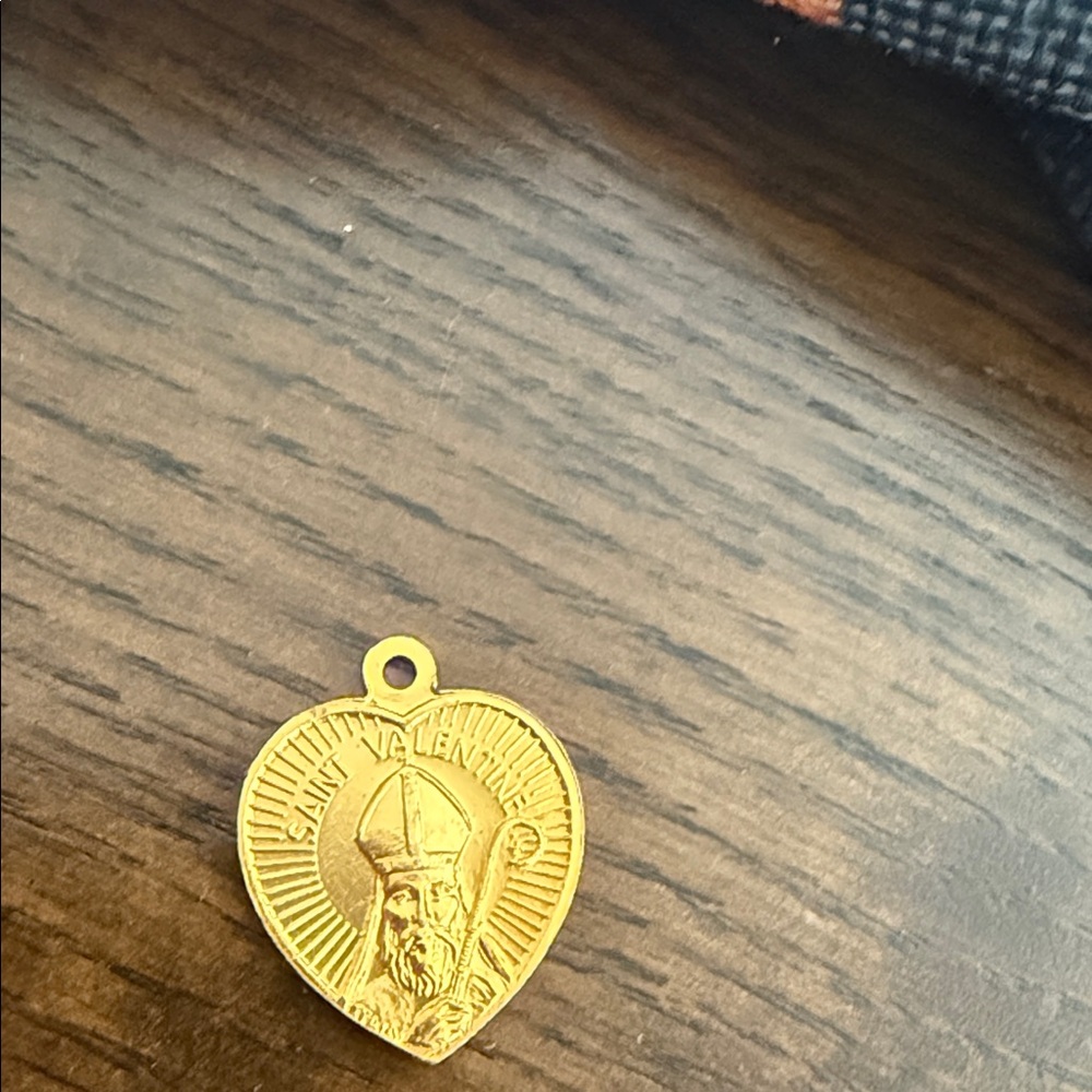 Gold Saint Pendant